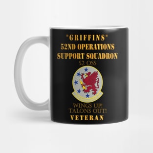 52nd Operations Support Squadron - Griffins - Wings Up Talons Out Mug